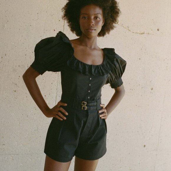 DÔEN Heron Short - Sz. 10 - Black - Picture 1 of 4